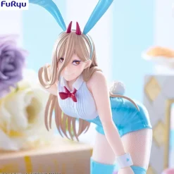 Power Light Blue Color Version BiCute Bunnies PVC Statue 20 cm* Samleobjekter