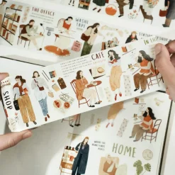 Tilbehør^Pre-cut Planner's Day Washi Tape Set