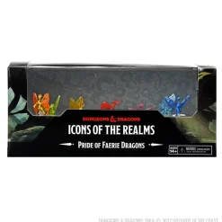 WizKids Monstere^Pride of Faerie Dragons Dungeons & Dragons Icons of the Realms Box Set