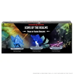 WizKids Monstere^Pride of Faerie Dragons Dungeons & Dragons Icons of the Realms Box Set