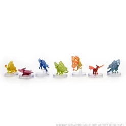 WizKids Monstere^Pride of Faerie Dragons Dungeons & Dragons Icons of the Realms Box Set