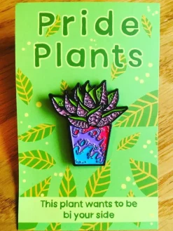 Prideplant Bi Flag* Buttons