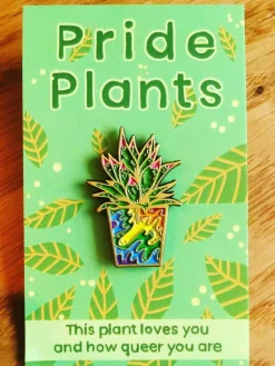 Buttons^Prideplant LGBTQA Flag