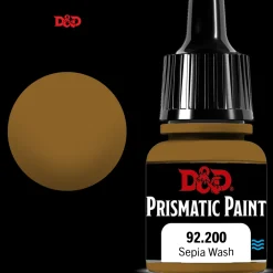 WizKids Maling^Prismatic Paint Sepia Wash 8 ml Dungeons & Dragons 5th Edition