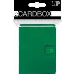 PRO 15+ Solid Green Card Box 3-Pack* Deck-Bokser & Oppbevaring