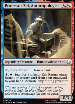 Professor Zei, Anthropologist (Enkeltkort)* Singles (Løskort)|Singles (Løskort)