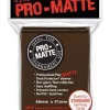 Kortlommer^PRO-Matte Brown Standard Size Sleeves (50)