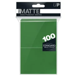 PRO-Matte Green Standard Size Sleeves (100)* Kortlommer