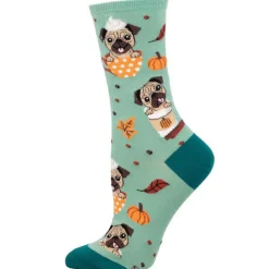 Socksmith Pugkin Spice Latte Socks (35-42)* Sokker & Fottøy