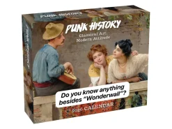 Kate Roberts Punk History 2026 Day-to-Day Calendar: Classical Art, Modern Attitude* Kalendere