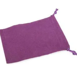 Chessex Purple Velour Dice Pouch (Small) Terningpose* Poser & Beger