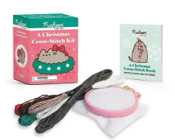 Claire Belton Strikkeoppskrifter^Pusheen: A Christmas Cross-Stitch Kit (Rp Minis)