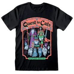 Steven Rhodes T-Skjorter|Tilbehør^Quest for Cats T-Shirt