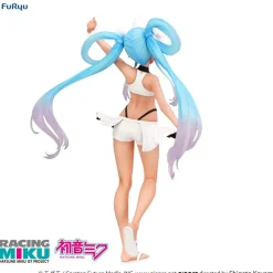Trio-Try-It-figurer Racing Miku 2024 Summer Holiday Version GT Project Trio-Try-it PVC Statue 21 cm* Samleobjekter