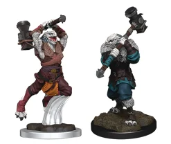 WizKids Karakterer^Ravenite Half-Dragon Female Barbarian (Wave 1) Critical Role Unpainted Miniatures Figur