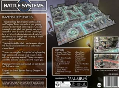 Battle Systems Kart & Battlemaps|Terreng & Tilbehør^Ravenskeep Sewers