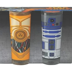 Glass^R2-D2 and C-3P0 Glasses Set of 2