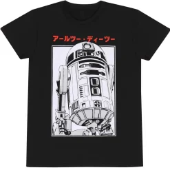 Star Wars R2D2 Katakana T-Shirt* T-Skjorter