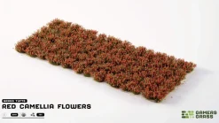 Gamers Grass Red Camellia Flowers* Basing & Modellering
