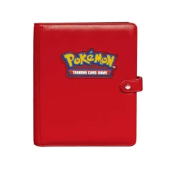 Album, Ark & Permer|Pokémon Trading Card Game^Red Pokemon 4-Pocket Premium Snap Binder
