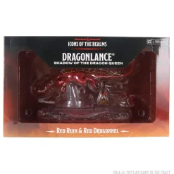 WizKids Monstere^Red Ruin & Red Dragonnel Icons of the Realms Premium Painted Miniatures