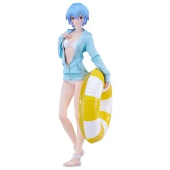 Pop Up Parade Samleobjekter^Rei Ayanami Beach Queens L PVC Statue 22 cm