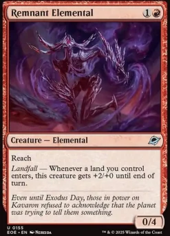Remnant Elemental (Enkeltkort)* Singles (Løskort)|Singles (Løskort)