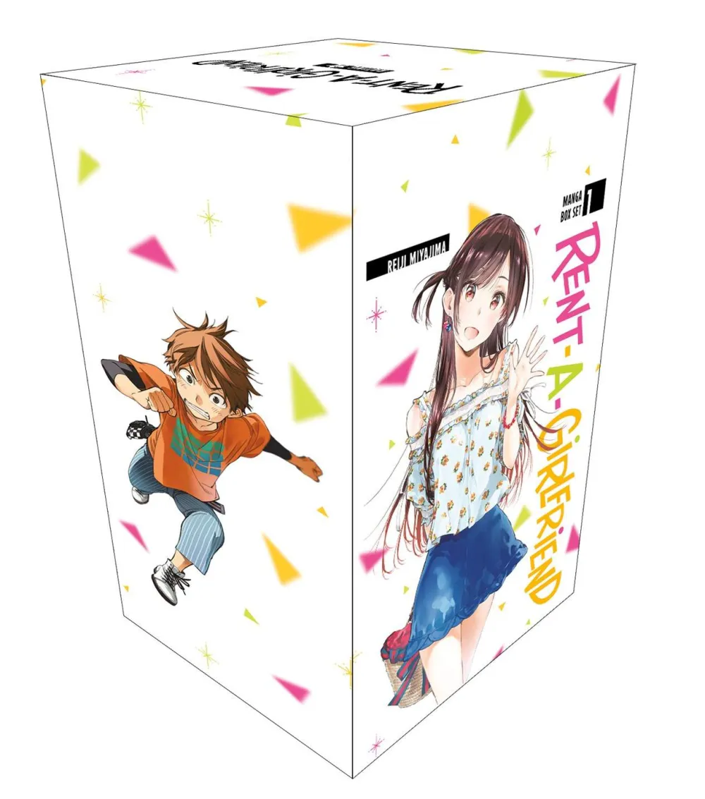 Reiji Miyajima Samlebokser|Romanse^Rent-A-Girlfriend Manga Box Set 1