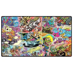 Aetherdrift Magic the Gathering Revved-Up Racers Aetherdrift Play Mat* Play Mat Og Mat Case