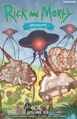 Rafer Roberts Science Fiction^Rick And Morty Presents Vol. 06