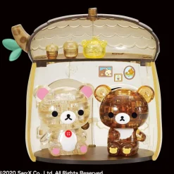 Crystal 3D Puzzles Puslespill^Rilakkuma Acorn House Crystal Puzzle