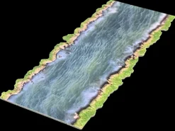 Battle Systems Roads & Rivers , Fantasy Terrain* Kart & Battlemaps|Terreng & Tilbehør