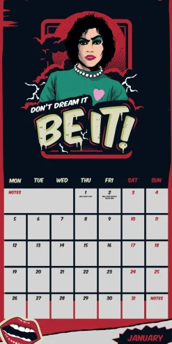 Kalendere^ROCKY HORROR SHOW 2026 SQUARE CALENDAR