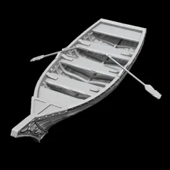 WizKids Rowboat & Oars (Wave 18) Deep Cuts Unpainted Miniature* Terreng & Tilbehør
