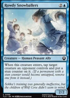 Singles (Løskort)|Singles (Løskort)^Rowdy Snowballers (Enkeltkort)