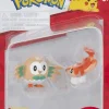 Samleobjekter^Rowlet and Tatsugiri Battle Feature Figure 2-Pack