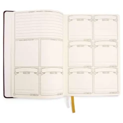GlassStaff RPG Journal 5E Brown* Tilbehør|Tilbehør