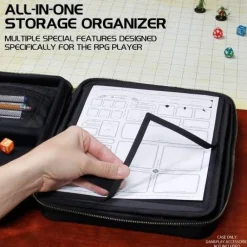 ENHANCE Tabletop Tilbehør^RPG Organizer Case Black