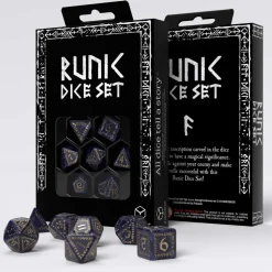 Q-Workshop Sett^Runic Poly Blue /Gold (7)