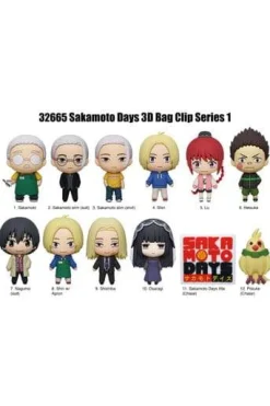 Blind boks Mystery Box^Sakamoto Days PVC Bag Clip