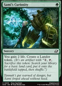 Sami's Curiosity (Enkeltkort)* Singles (Løskort)|Singles (Løskort)