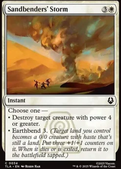 Singles (Løskort)|Singles (Løskort)^Sandbenders' Storm (Enkeltkort)