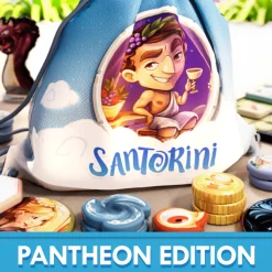 Santorini Tilbehør Til Brettspill^Pantheon Acrylic Tokens