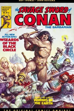 Roy Thomas Savage Sword of Conan Original Omni Reg Vol. 02* Fantasy