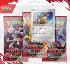 Scarlet & Violet Destined Rivals Pokémon Trading Card Game^Kangaskhan 3P Blister Pack