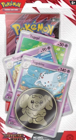 Scarlet & Violet Destined Rivals Togekiss 1P Premium Checklane Pack* Pokémon Trading Card Game
