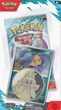 Scarlet & Violet Journey Together Pokémon Trading Card Game^Scraggy 1P Checklane Pack