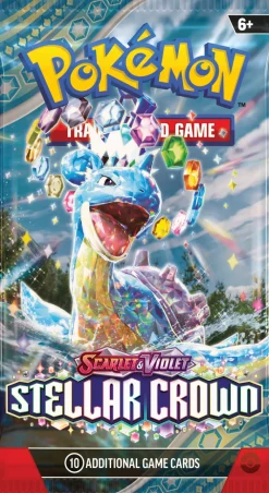 Scarlet & Violet Stellar Crown Booster Pack* Pokémon Trading Card Game
