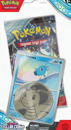 Scarlet & Violet Stellar Crown Horsea 1P Checklane Pack* Pokémon Trading Card Game