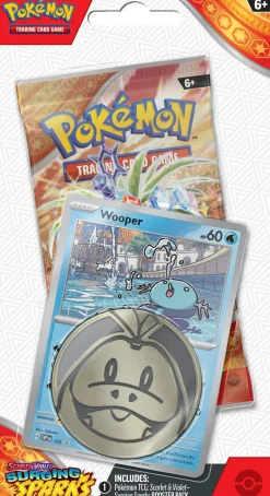 Scarlet & Violet Surging Sparks Wooper 1P Checklane Pack* Pokémon Trading Card Game